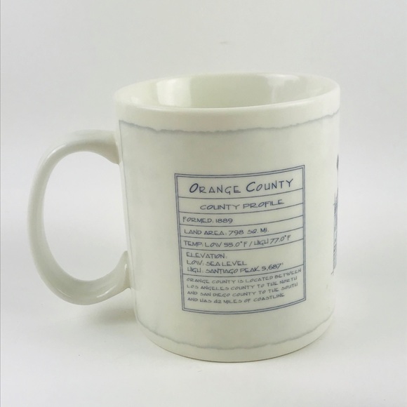 🅾️SOLD🅾️Starbucks Mug Orange County Architect Cu - Picture 3 of 8